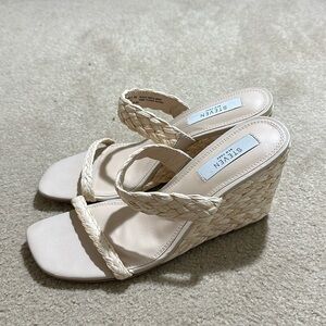 Steve Madden Steven Braided Wedge Heel